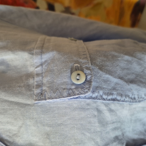 Light Blue Button-Up Shirt - Picture 5 of 16